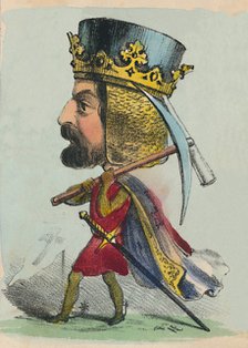 'Richard I', 1856. Artist: Alfred Crowquill.