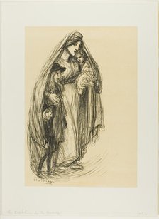 Orphans of War, 1915. Creator: Theophile Alexandre Steinlen.