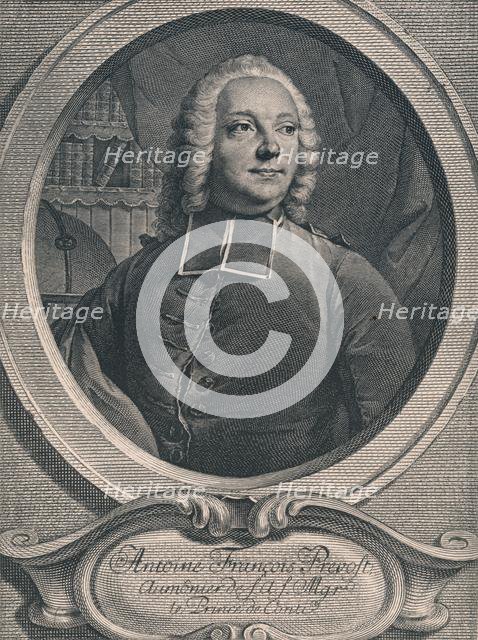 'Antoine Francois Prevost', 1745. Creator: Georg Friedrich Schmidt.