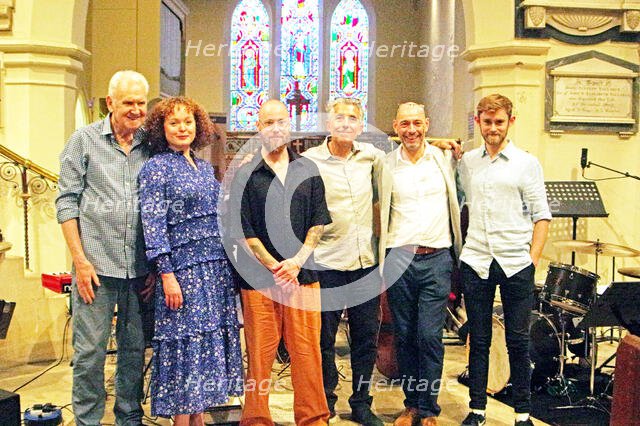 Zoe Francis and Friends, Chris Coull Promotion, St Andrew’s Church, Hove, East Sussex, 25 July 2025. Creator: Brian O'Connor.