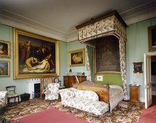 Queen Victoria's Bedroom, Osborne House, c1990-2010. Artist: Nigel Corrie.