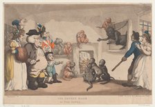 The Monkey Room in the Tower, December 20, 1799., December 20, 1799. Creator: Thomas Rowlandson.
