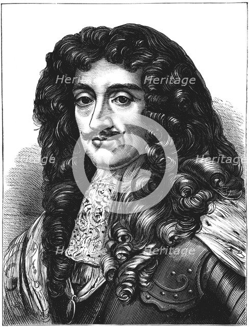 Charles II, King of Great Britain and Ireland 1660-1685, c1880. Artist: Unknown