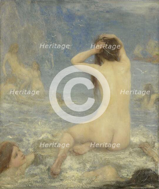 The Sirens, 1870-1910.  Creator: John MacAllan Swan.