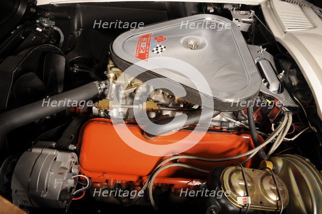 Chevrolet Corvette cv 427 1967. Artist: Simon Clay.