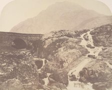 Near the Pass of Nant Frangen, North Wales, 1856. Creator: Alfred Rosling.