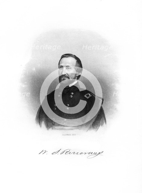 William Starke Rosecrans, American soldier, (1872).Artist: John A O'Neill