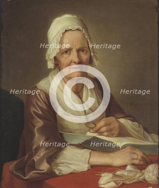Old Woman, 1768. Creator: Per Krafft the Elder.