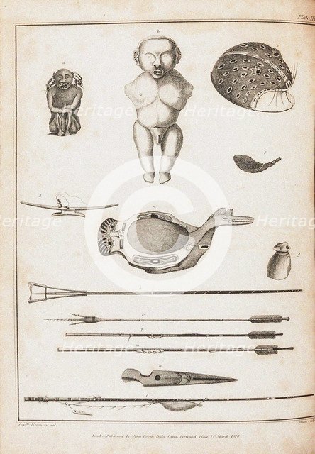 Illustration from A Voyage Round the World In the Years 1803-06, in the Ship Neva, 1814. Artist: Lisyansky, Yuri Fyodorovich (1773-1837)