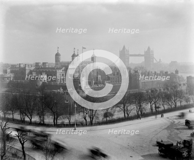 Tower of London, 1924. Creator: Henry Bedford Lemere.