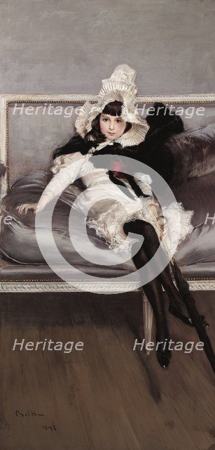 Portrait of Giovinetta Errazuriz, 1892.