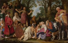 St John the Baptist Preaching, 1627. Creator: Pieter Lastman.