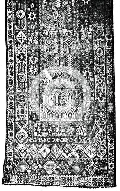 Carpet, Morocco, 1850/1900. Creator: Unknown.