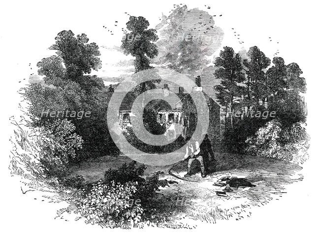 Rydal Mount: the Residence of Mr. Wordsworth, from an original drawing, 1850. Creator: Unknown.