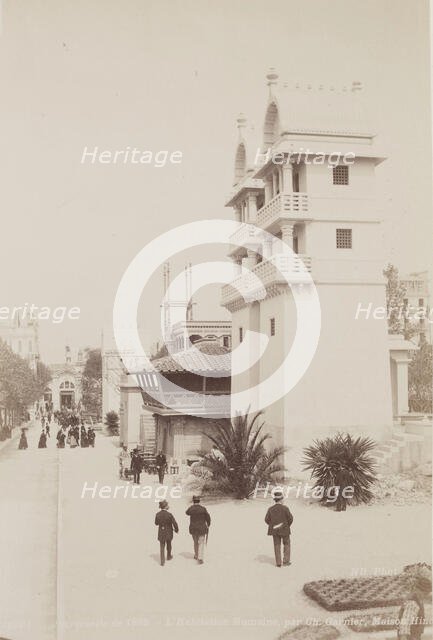 Hindu's House, Habitations of Man, Universal Exposition, Paris, 1889. Creator: Unknown.