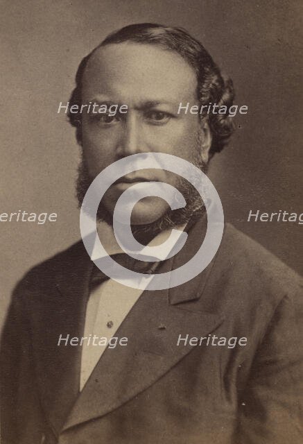 Portrait of Joseph Rainey, 1860 - 1875 (Approximate). Creator: M.P. & A.I. Rice.