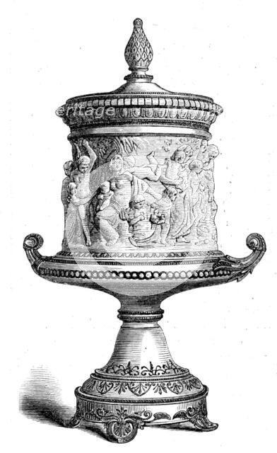 The International Exhibition: porcelain from the Royal Factory at Berlin, 1871. Creator: Unknown.