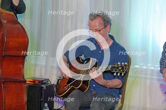 Dave Kelbie, Watermill Jazz Club, Dorking, Surrey, 28 May 2019. Creator: Brian O'Connor.