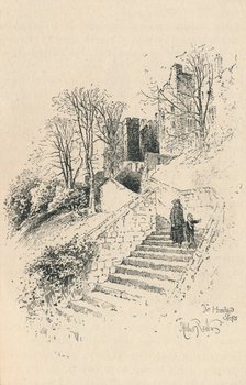 'The Hundred Steps', 1895. Artist: Unknown.