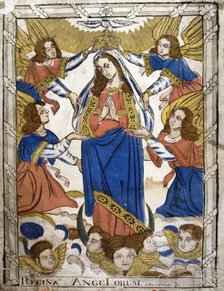 Coronation of the Virgin Mary, 19th century. Artist: Anon