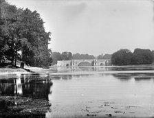 Blenheim Palace Grand Bridge, Woodstock, Oxfordshire, c1860-c1922. Artist: Henry Taunt