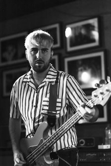 Max Battista, Eater live at 100 Club, London, Mar 2023. Creator: Annapaola Marchesani. Max Battista, Eater live at 100 Club, London, Mar 2023. Creator: Annapaola Marchesani.