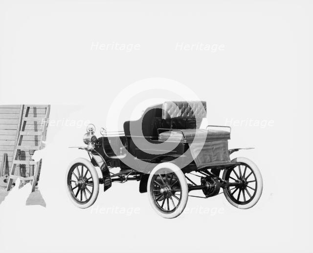 Northern Manufacturing Company automobile, rear-quarter view, between 1900 and 1910. Creator: William H. Jackson.