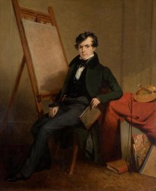 Portrait of the Artist (Self Portrait), 1826-1828. Creator: Henry Room.