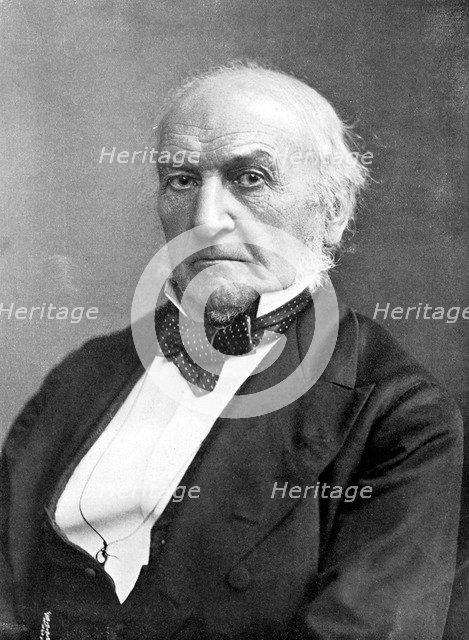 William Ewart Gladstone, 19th century British Liberal statesman and prime minister, c1905.Artist: London Stereoscopic & Photographic Co