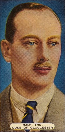 The Duke of Gloucester, 1935. Artist: Unknown.