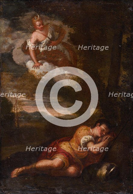 Diana and Endymion, 1595-1605. Creator: Scarsellino.
