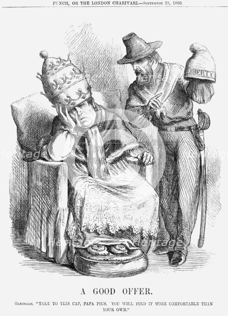 'A Good Offer', 1860. Artist: Unknown
