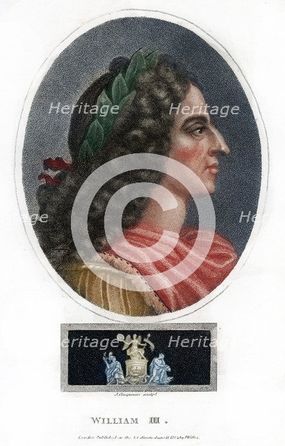 William III, King of England, Scotland and Ireland, (1804).Artist: J Chapman