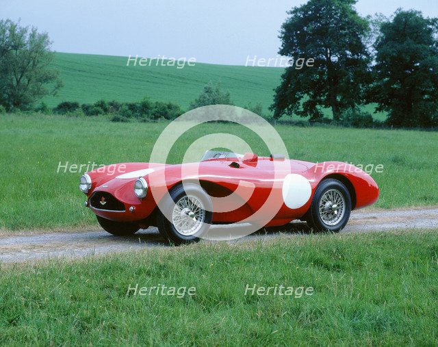 1955 Aston Martin DB3s. Artist: Unknown.