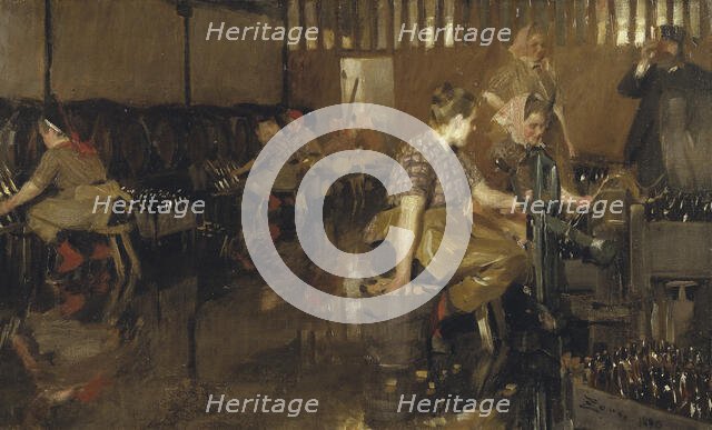 The Little Brewery, 1890. Creator: Anders Leonard Zorn.