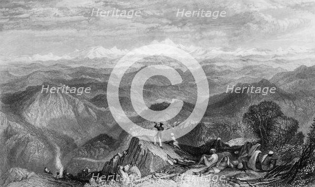 'Snowy Range, from Tyne or Marma', 1845. Creator: Unknown.