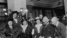 Group: Charlotte Stillman, Mrs. E.R.L. Gould, Mrs. W. Eyre Lambert, Mrs. H.P..., between c1910-c1915 Creator: Bain News Service.