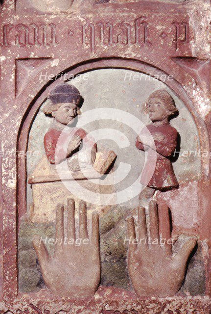  'Do not covet your neighbours house', The Ten Commandments, c20th century.  Artist: Unknown.