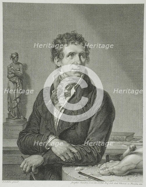 Antonio Canova, 1820. Creator: Joseph Saunders.
