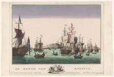 View of the harbour in Batavia, 1742-1801. Creator: Georg Mathaus Probst.