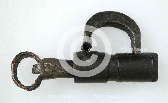 Padlock, German (?), 16th-18th century. Creator: Unknown.