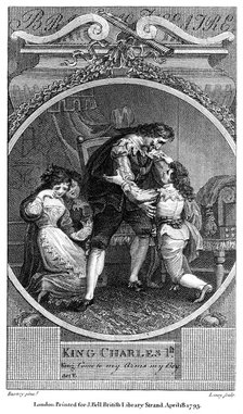 King Charles I (1600-1649), 1793.Artist: William Satchwell Leney