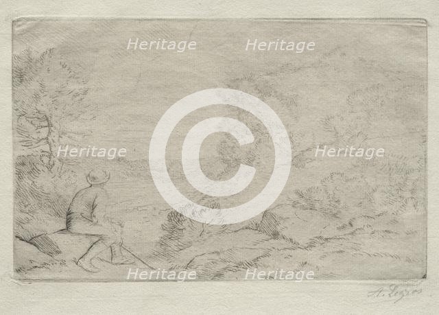 Rocks. Creator: Alphonse Legros (French, 1837-1911).