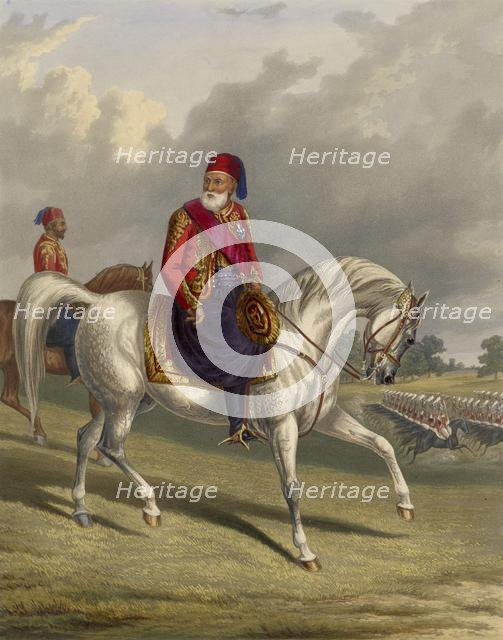 Ibrahim Pasha of Egypt (1789-1848), 1846. Artist: Laporte, George Henry (1799-1873)