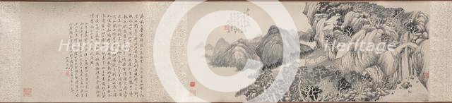 Dream Journey to Mt. Tiantai, 1814. Creator: Qian Du (Chinese, 1763-1844).