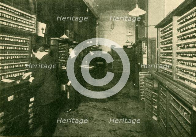 'Interior of a Great Western Booking-Office', 1930. Creator: Unknown.