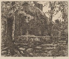 The "Home Sweet Home" Cottage, Easthampton, 1921. Creator: Frederick Childe Hassam.