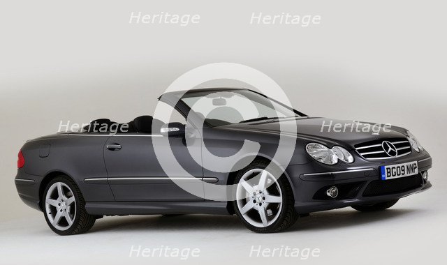 2009 Mercedes Benz CLK Cabriolet  Artist: Unknown.