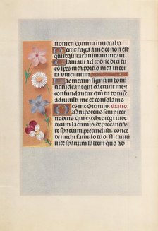 Hours of Queen Isabella the Catholic, Queen of Spain: Fol. 268v, c. 1500. Creator: Master of the First Prayerbook of Maximillian (Flemish, c. 1444-1519); Associates, and.