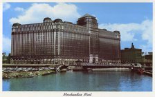 Merchandise Mart, Chicago, Illinois, USA, 1951. Artist: Unknown